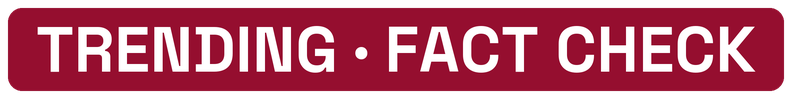 Trending · Fact Check